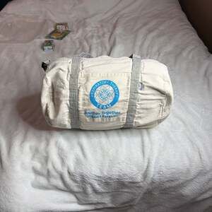 Respiratory Therapy Team Recycled Cotton Barrel Duffel Bag